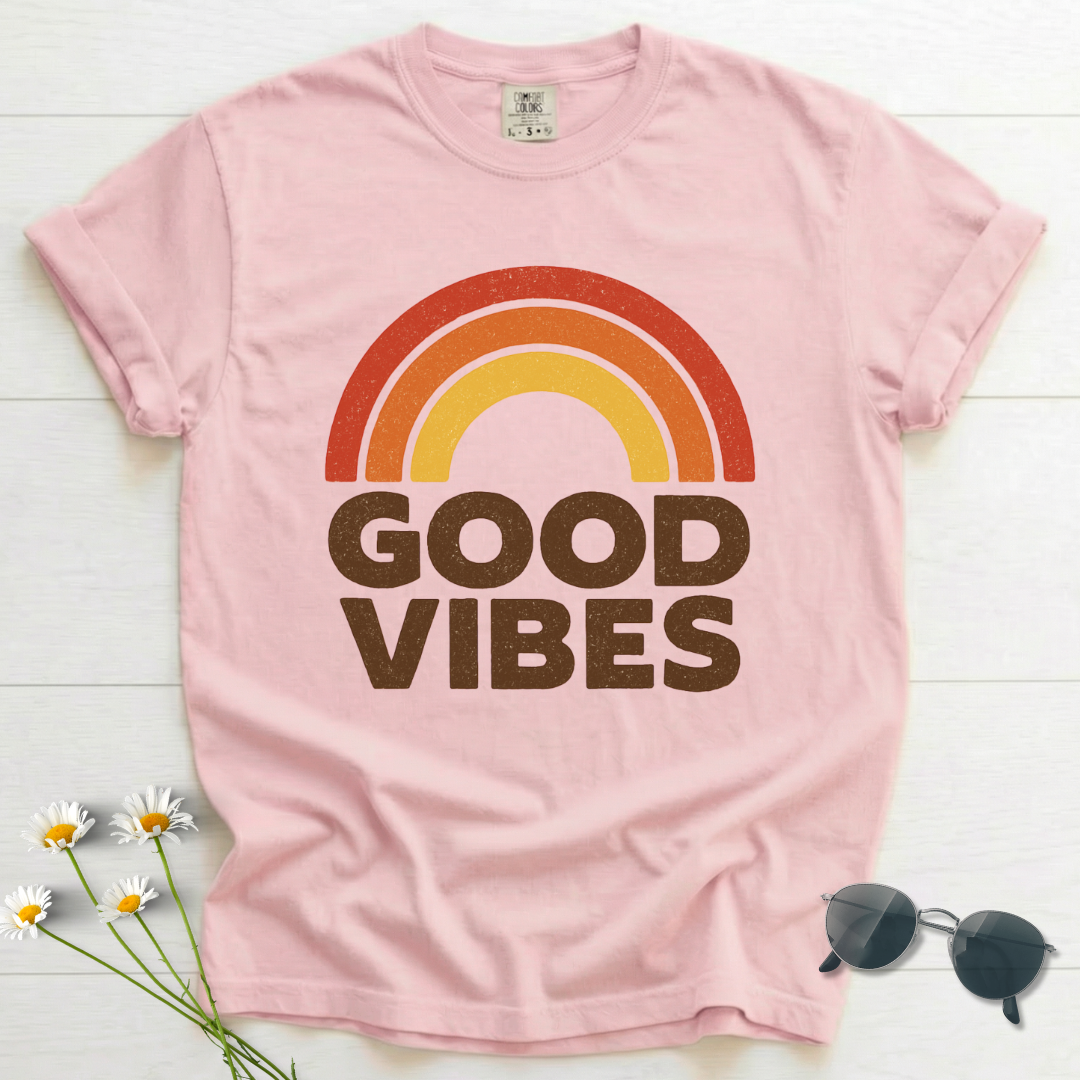 Good Vibes Rainbow T-Shirt