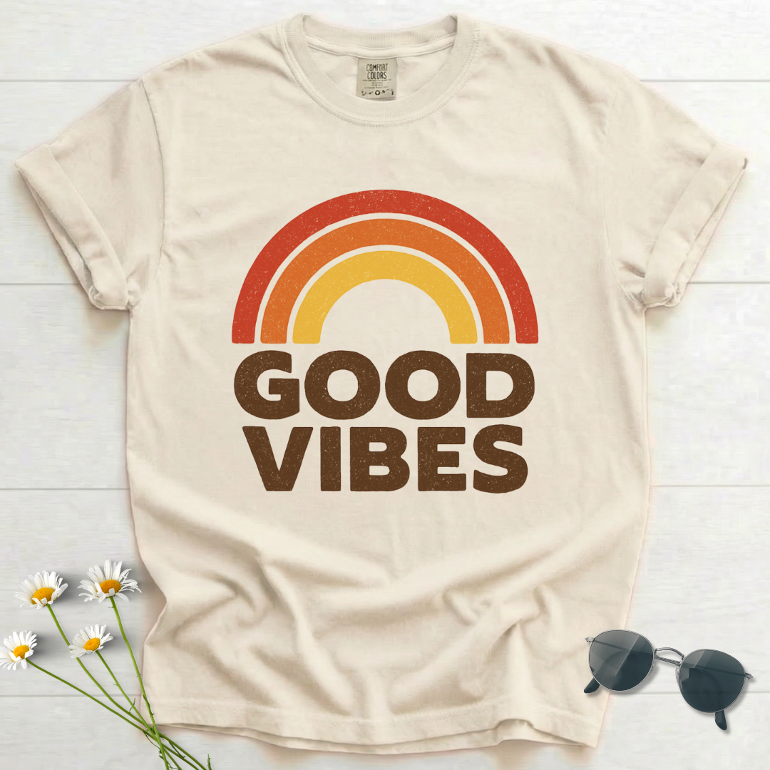 Good Vibes Rainbow T-Shirt